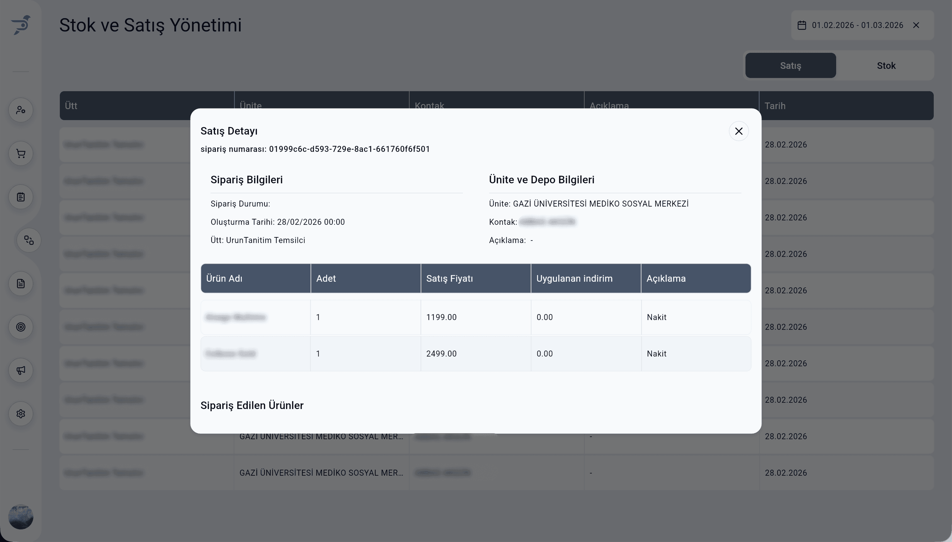 Pharmon Assist kullanıcı bazlı stok atama ve takibi