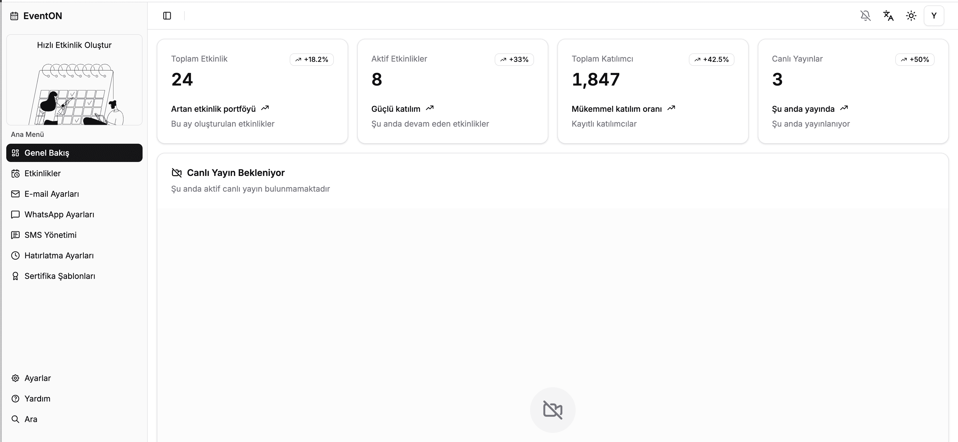 Kampanya Etkinlik Modülü